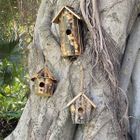Sustainable Natural Bamboo Insect House Birdhouse Bee House