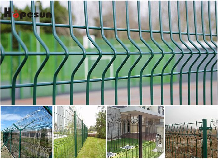 Powder Coating Welded Fence Panels