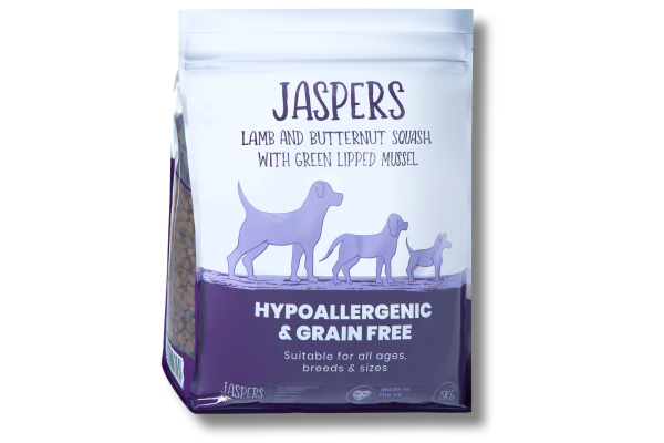 LAMB AND BUTTERNUT SQUASH WITH GREEN LIPPED MUSSEL DRY DOG FOOD 5KG