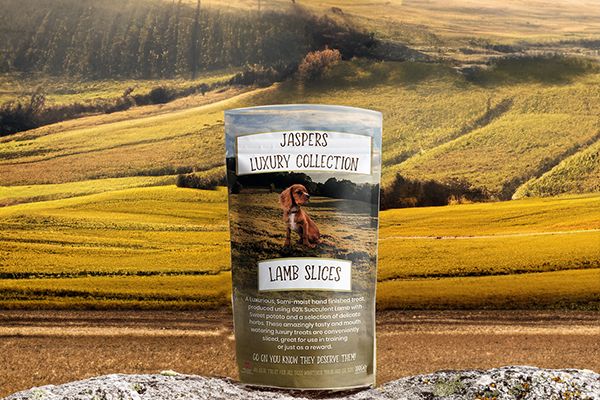 JASPERS LUXURY COLLECTION LAMB SLICES 100g