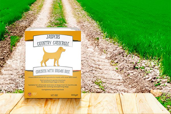JASPERS COUNTRY CASSEROLE CHICKEN WITH BROWN RICE 395g