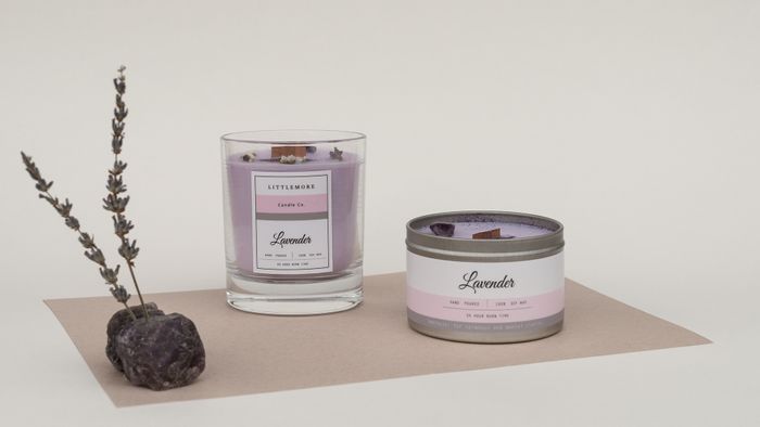 Lavender Candles