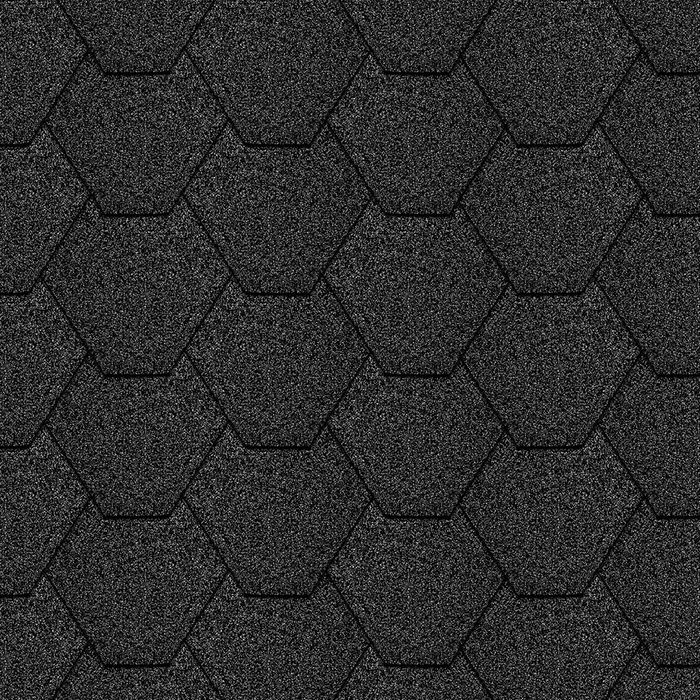 Hexagonal Fibreglass Roofing Shingles