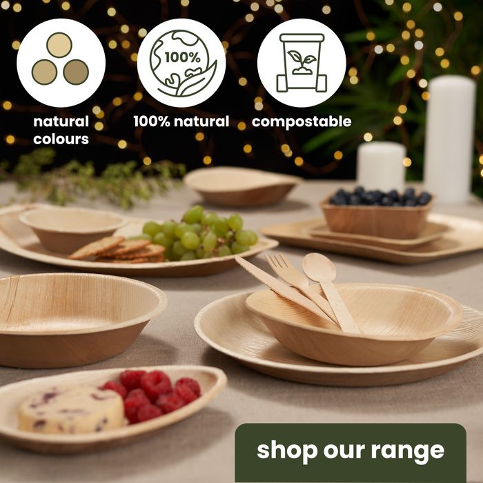 Palm Leaf partyware