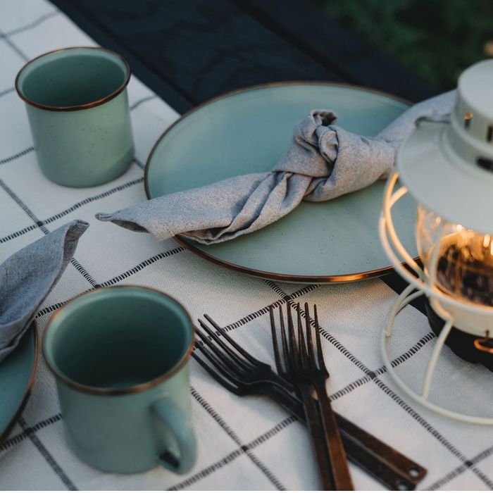 Enamelware dining collection