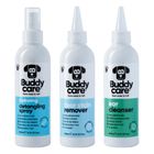 Buddycare Dog Care Range: Ear Cleaner, Tear Stain Remover, Hydrating Detangling Spray & Aloe Vera Gel