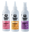 Buddycare Cat Care: Ear Cleanser, Tear Stain Remover & Hydrating Detangling Spray