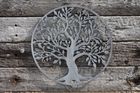 Grey Tree of Life wall art 80cm