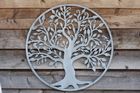 Grey Tree of Life wall art 80cm