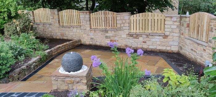 Rustic Black Limestone Sphere