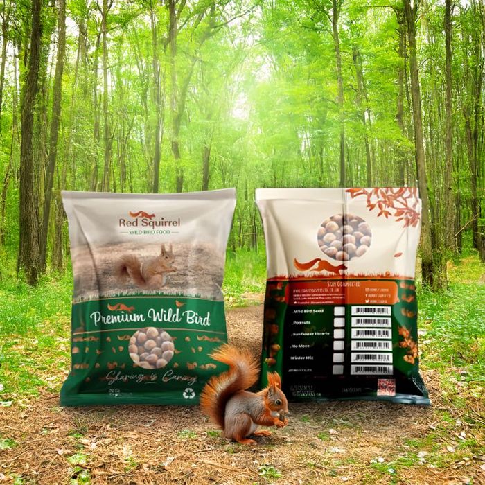 Red Squirrel Wild Bird Food