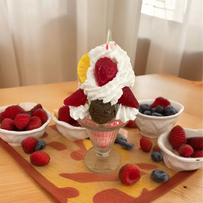 New Orleans Ice Cream Sundae Candle