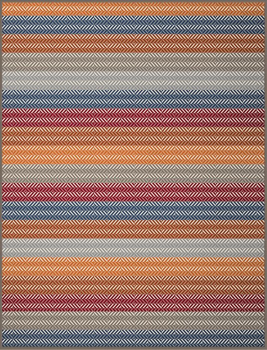 Cotton Rich AW 2024 2025 - Diamond Stripe Burnt Orange