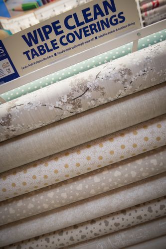 Wipe Clean Table Coverings by the metre