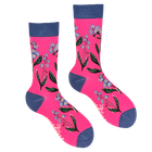 Forget Me Nots Bamboo Floral Socks