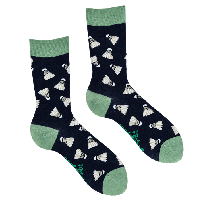 Shuttlecocks Bamboo Socks