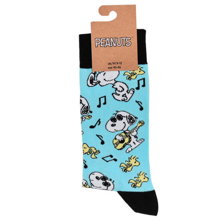 Peanuts Socks - Snoopy Jammin'