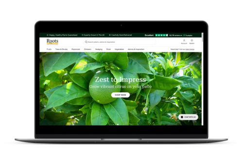 New Shopify Store for Roots Plants