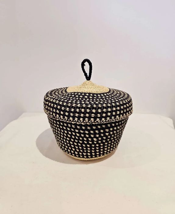 Handwoven Lidden Pot