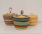 Handwoven Lidden Pot