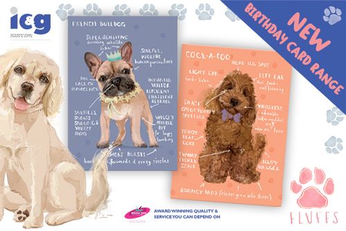 Fluffs - New Birthday Card Range by IC&G