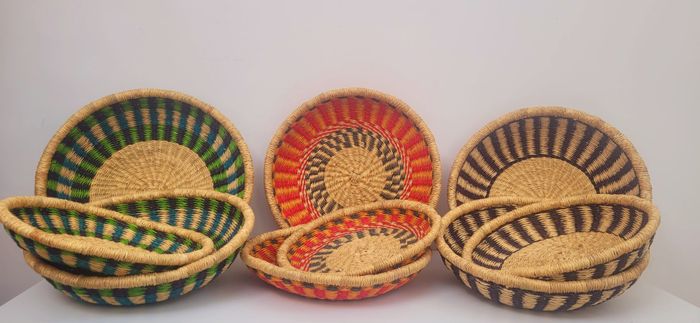 Handwoven bowls