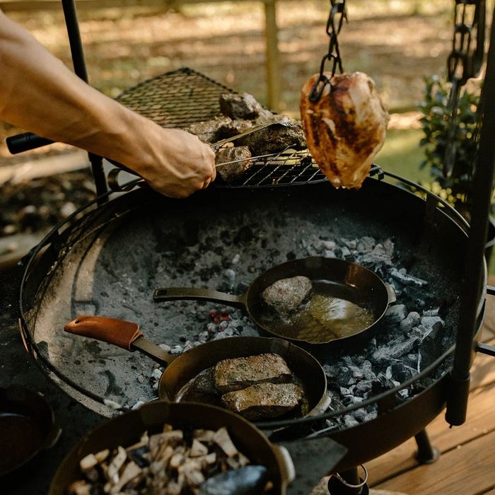 Cowboy Fire Pit Grill