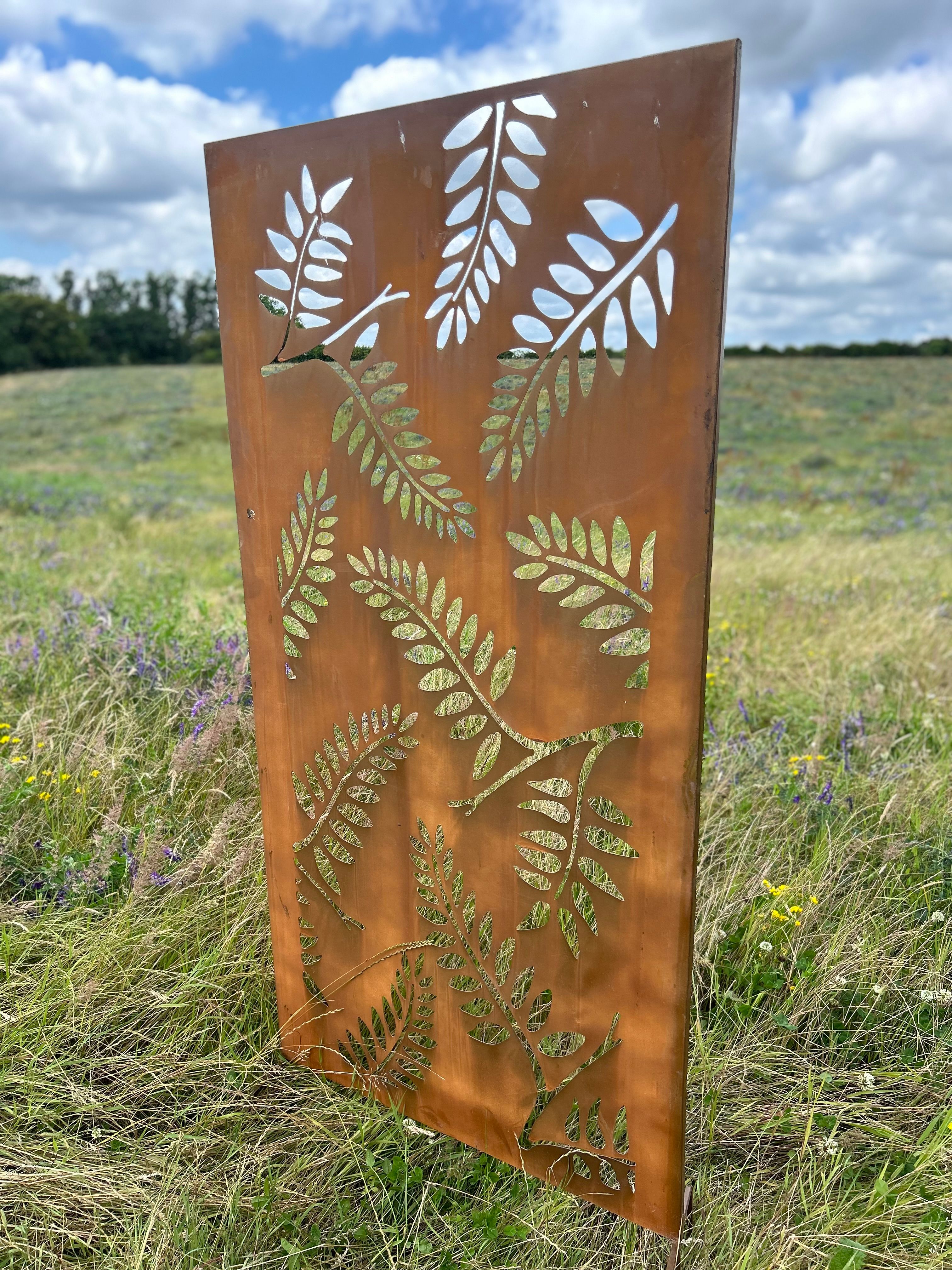 Garden Screen Fern Design