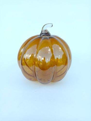 Glass pumpkin