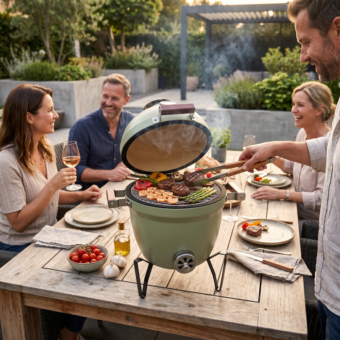 Qmado steel kamado