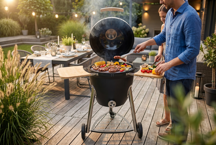 Qmado steel kamado
