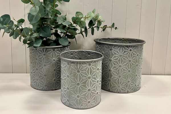 Zinc Planter