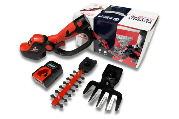 Battery Hedgetrimmer & Grass Shears Kit