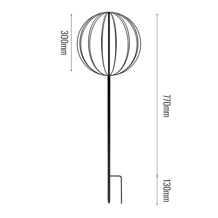 Shadforth Solar Sphere Stake Light