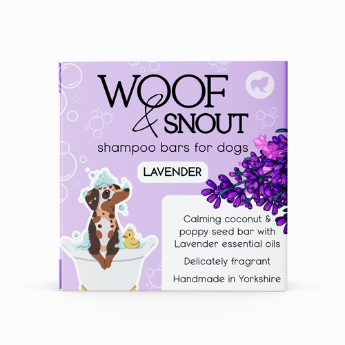 Lavender Dog Shampoo Bar