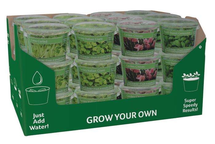 Speedy Seed Easy Grow Herb Pots