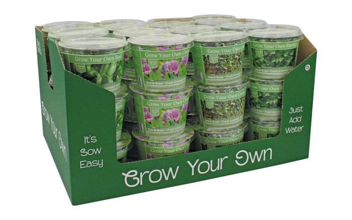 Speedy Seed Easy Grow Herb Pots