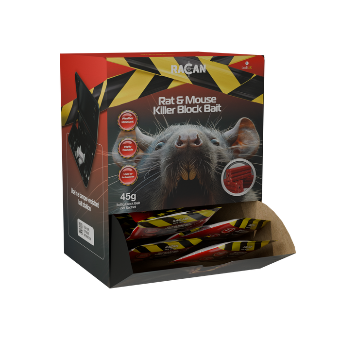 **NEW** Racan Rat & Mouse Killer Block Bait