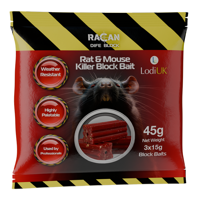 **NEW** Racan Rat & Mouse Killer Block Bait