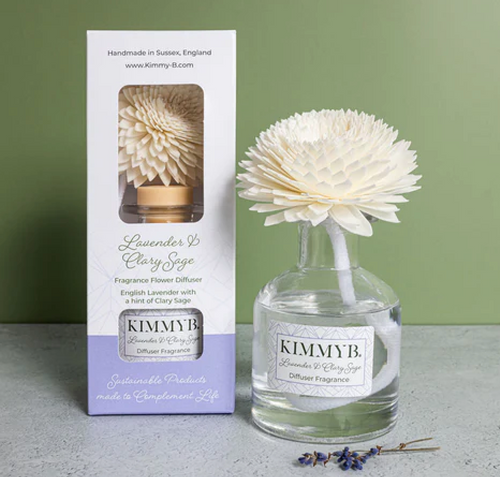 Lavender & Clary Sage - Fragrance Flower Diffuser