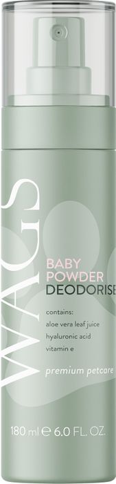 WAGS 180ml Baby Powder Deoderizing Spray