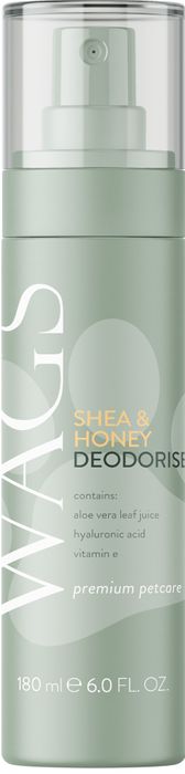 WAGS 180ml Shea & Honey Deoderiser Spray