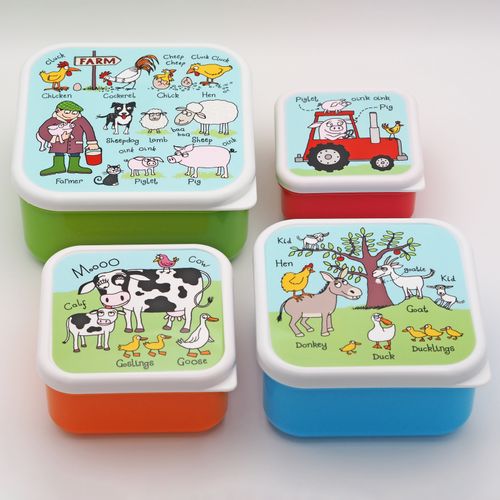 Farm Snack Box Set