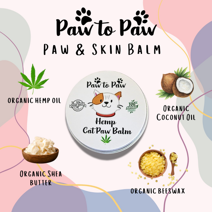 Cat Hemp Paw Balm