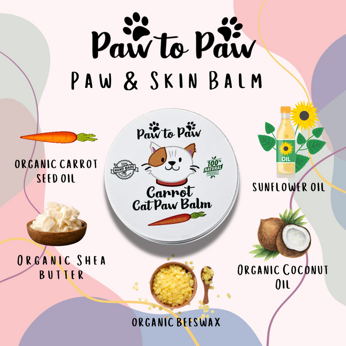 Cat Carrot Paw Balm