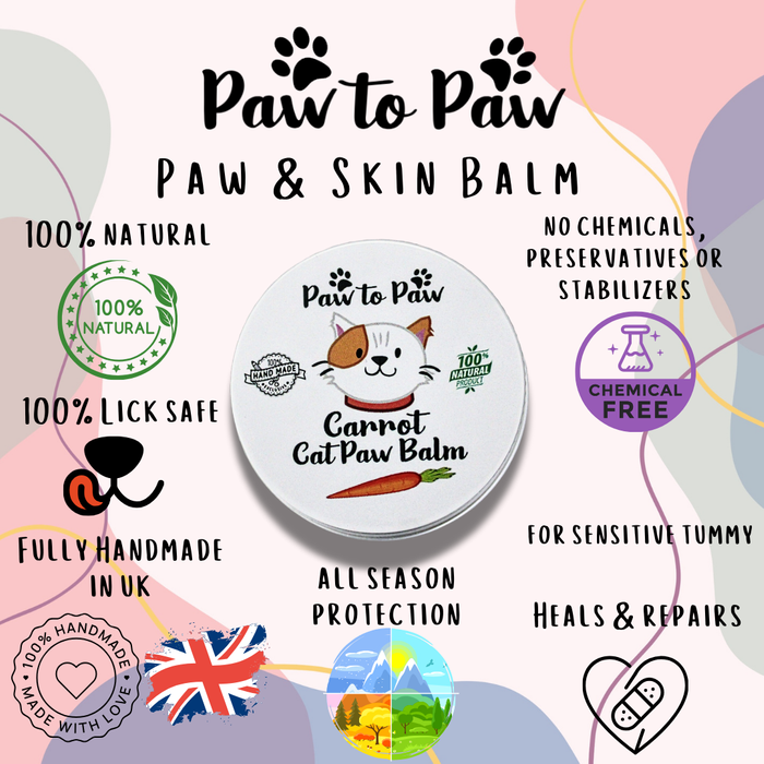 Cat Carrot Paw Balm