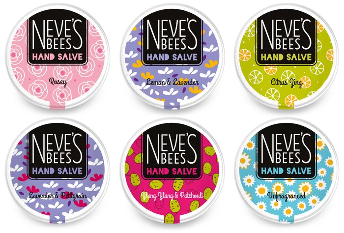 Neve's Bees Beeswax Hand Salves