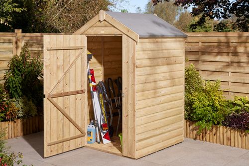 4x4 Apex Shed