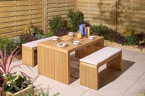 Kyoto 4 Seat Dining Set