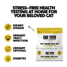 Cat Urine Ph Detector For spotting Kidney Disease, Diabetes, Urinary Crystals & UTI's.